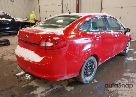 2013 Ford Fiesta Se from USA, damaged, VIN 3FADP4BJ4DM204304